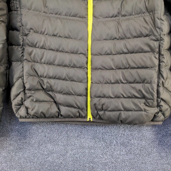 Spyder Men's Puffer Jacket Brown Medium Long Sleeve Full Zipper Polyester - Picture 4 of 14